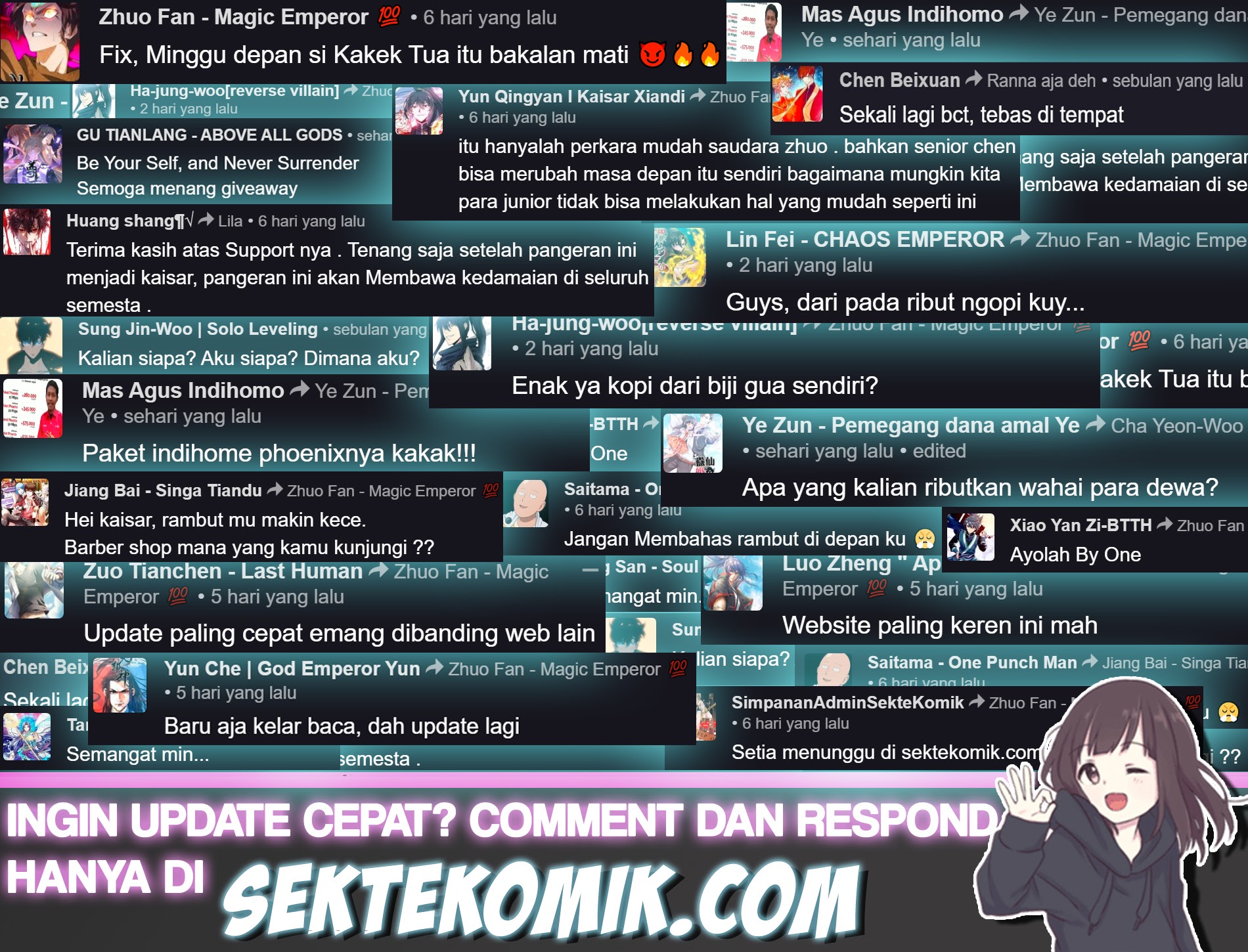 The Reborn Chapter 38 Bahasa Indonesia